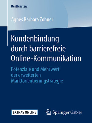 cover image of Kundenbindung durch barrierefreie Online-Kommunikation